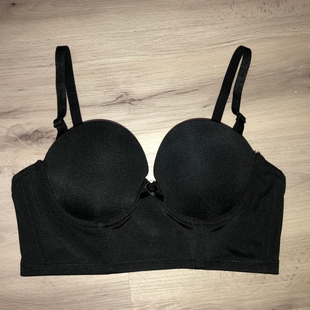 Black Demi bra